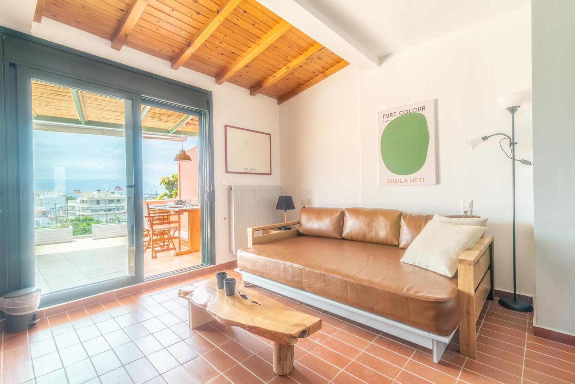 City Loft Near The Airport With Seaview Ηράκλειο Κρήτης Εξωτερικό φωτογραφία