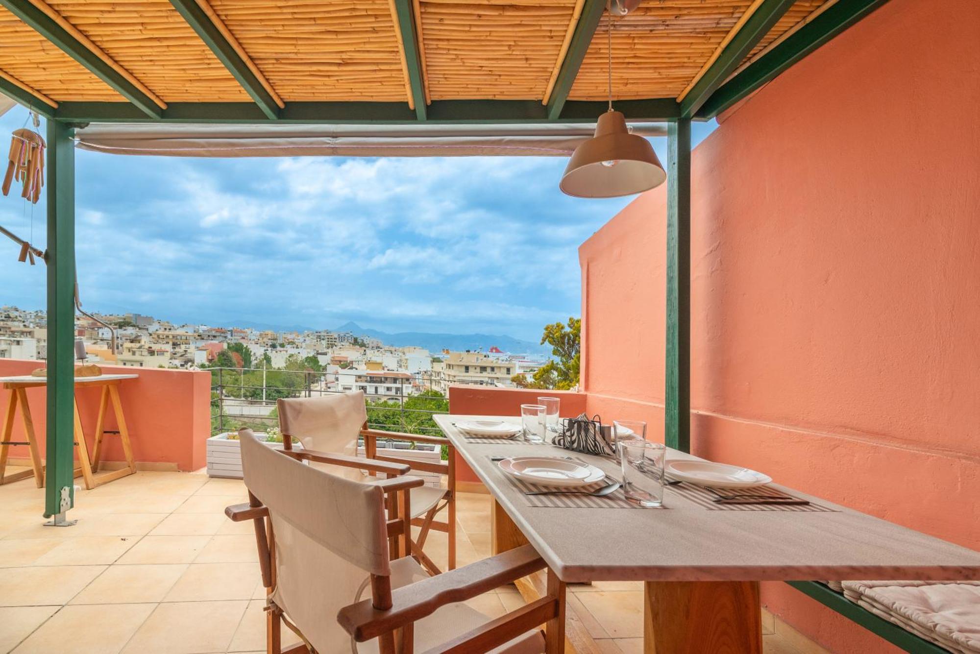 City Loft Near The Airport With Seaview Ηράκλειο Κρήτης Εξωτερικό φωτογραφία